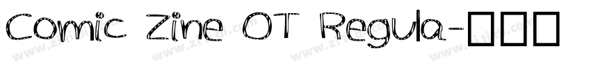 Comic Zine OT Regula字体转换